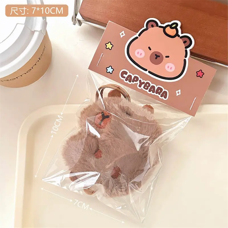 Gantungan Kunci Boneka Capybara Lucu 5