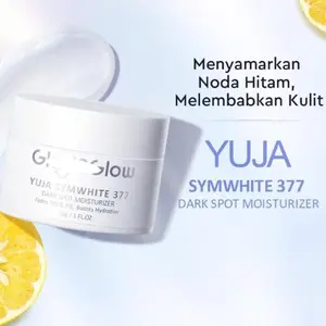 Glad2Gl0w Yuja Symwhite 377 Dark Spot Moisturizer Menghilangkan Bekas Jerawat & Pencerah Wajah