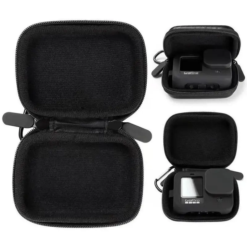 Fashionable Camera Storage Case, Portable Mini Storage Protective Case for GoPro, Camera Accessories for Travel Outdoor Sports 2