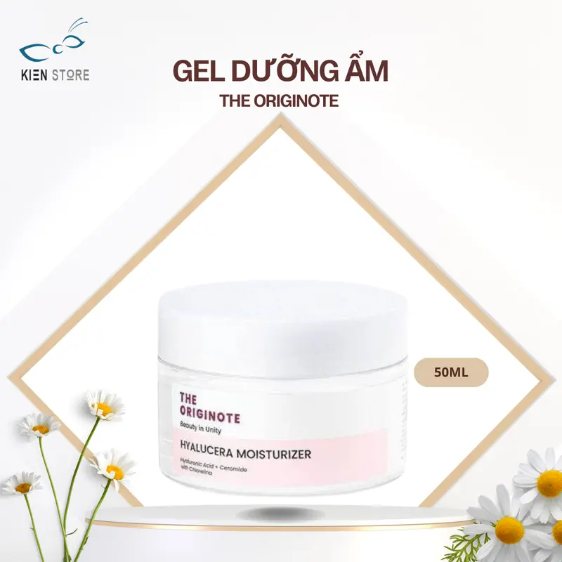 Gel Dưỡng Ẩm Hyalucera Moisturizer The Originote Gel 50ml Hỗ Trợ Cải Thiện Hà Rào Bảo Vệ Da 0
