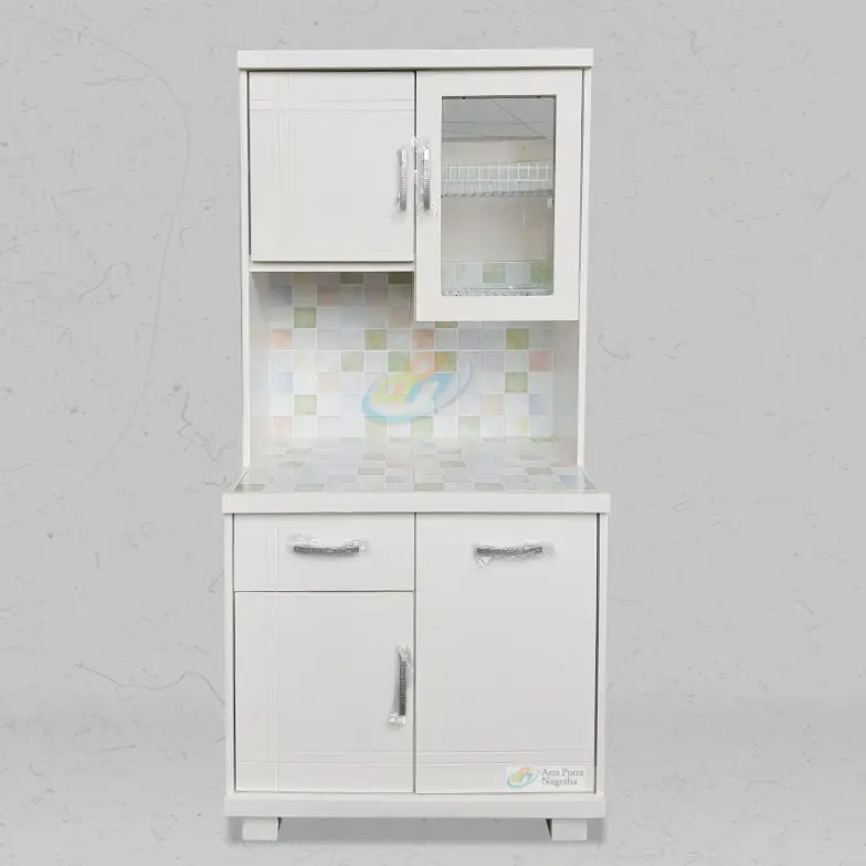 Lemari Rak Sayur Duco | Rak Piring | Rak Dapur Minimalis 2 Pintu 0
