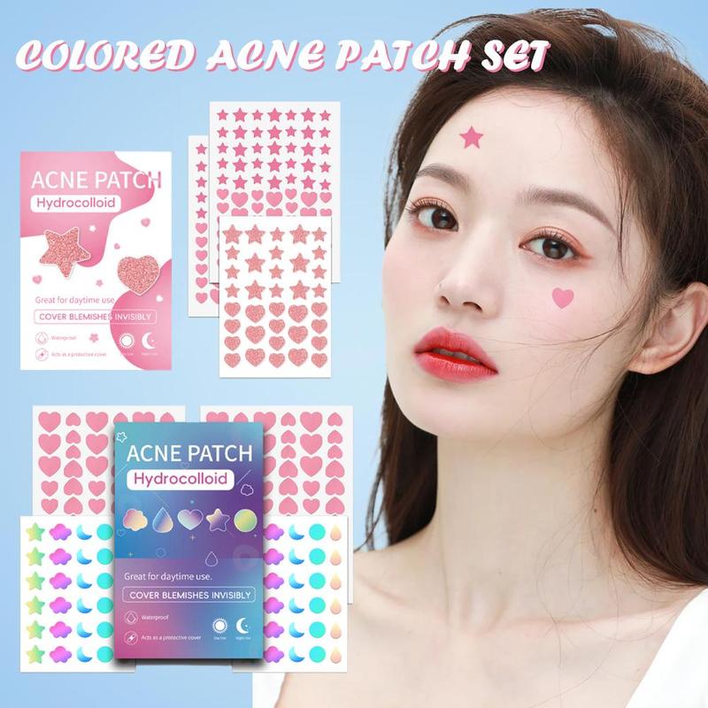 Product Introduction of 600pcs/360pcs/180pcs Hydrocolloid Colorful Acne Patch Mild Non-irritating Acne Pimples Patches 30