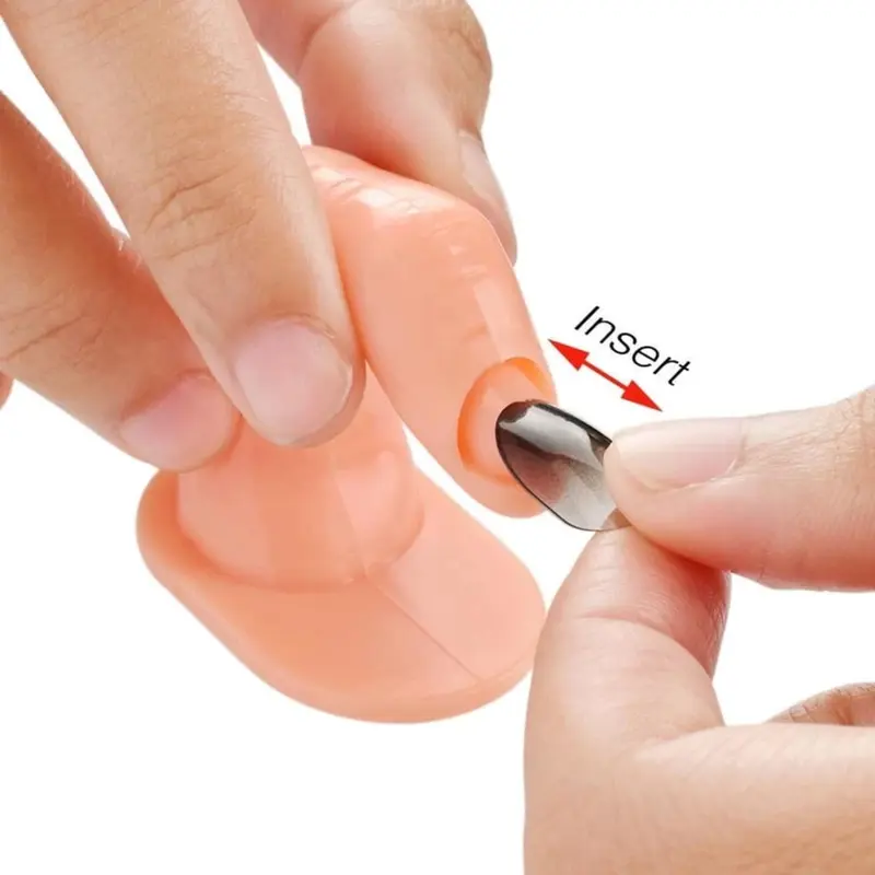 Ngón tay Giả Học Làm Nail Chuyên Dụng,Dụng Cụ Trong Bộ Thực Hành Vẽ Trang Trí Hoăc Làm Móng 7