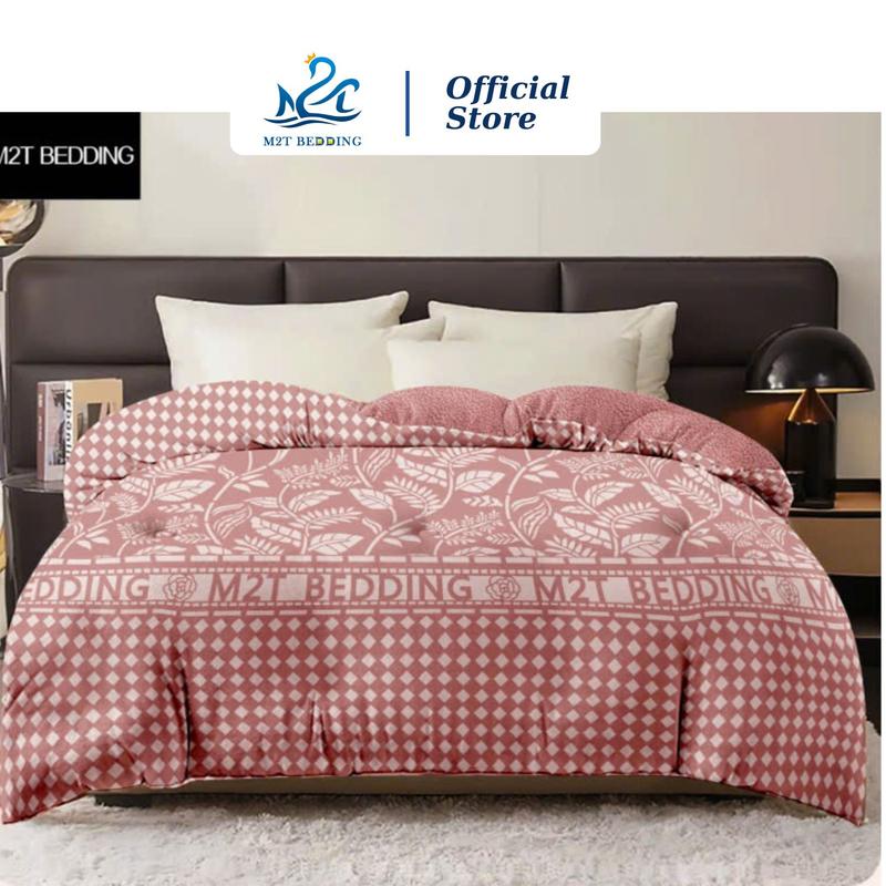 Chăn lông thỏ M2T BEDDING phiên bản cao cấp màu sắc sang trọng quý phái cân nặng 4,5kg kích thước 2mx2m3