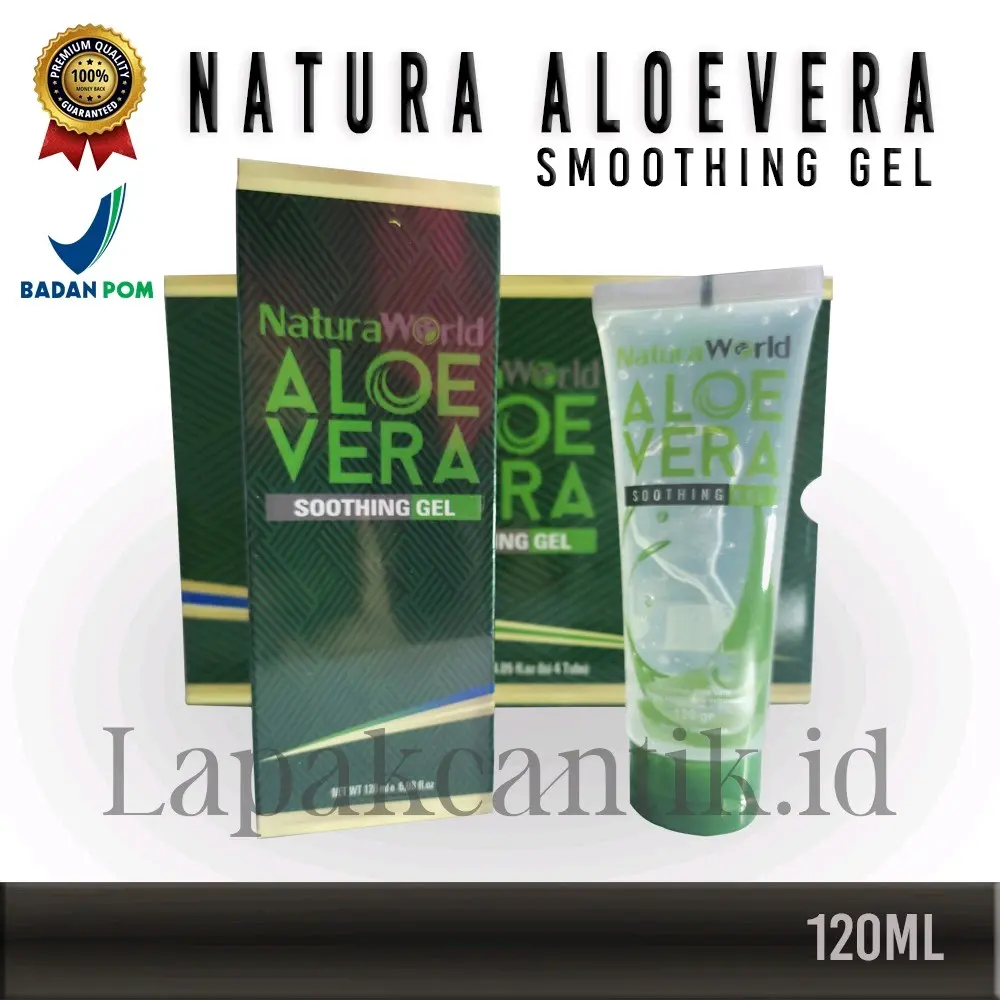 Natura Aloevera Soothing Gel Kemasan 1 Box - 4 pcs