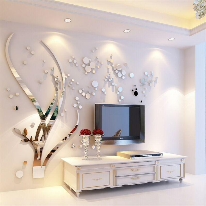 Product Introduction of Tree Branch 3D Pattern Wall Sticker, 1 Count Self Adhesive Wall Decal, Wall Art Decorative Sticker for Home Living Room Bedroom 3