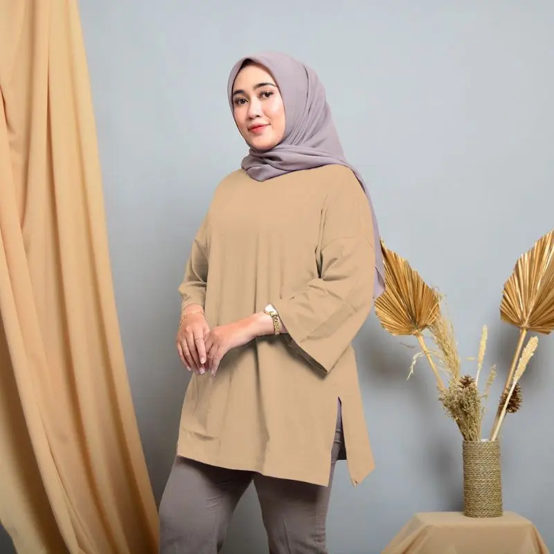 [ MILIO ] - TUNIK OOTD REYNATA OVERSIZED / ATASAN WANITA JUMBO LD 130 BABYTERRY PREMIUM 1