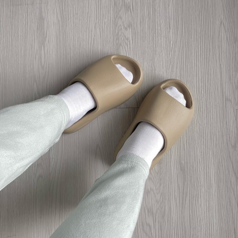 Dép bánh mì răng cưa vân nhám chống nước chống trơn trượt Slipper Quai Ngang DéP Đế Bằng Jean