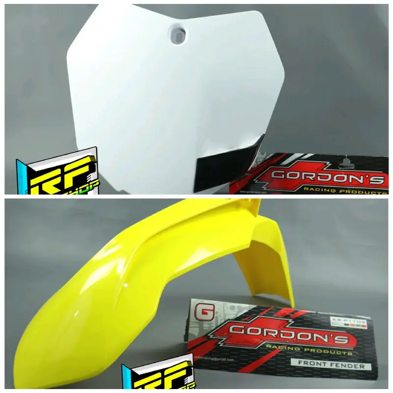 PAKET SPAKBOR DEPAN DAN PAPAN NOMOR  KLX 150 GORDON 5