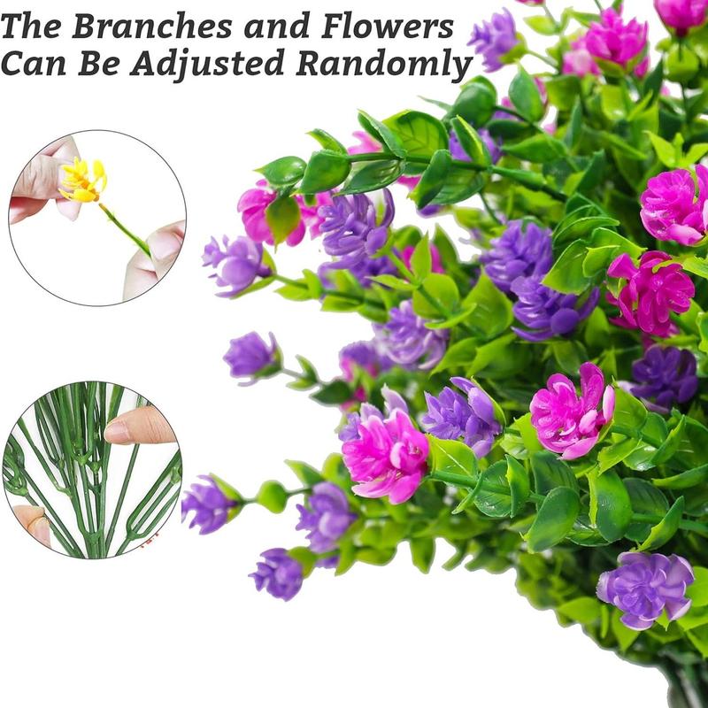 Artificial Fake Flower, Simulated Flower Bouquet for Outdoor Wedding Party Garden Yard, Room Decor, Home Decor, Flower Design, Indoor Plants, Garden Decorations, Decoration Items, Eternal Flowers 9