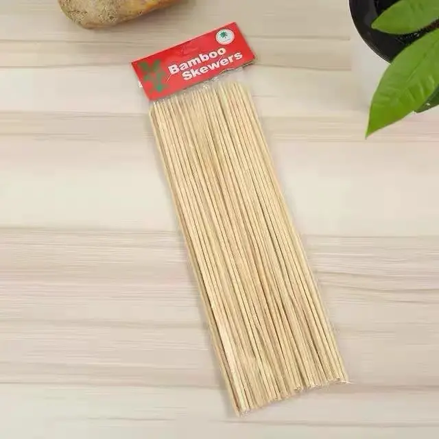 Túi 50 que tre xiên thịt nướng, xúc xích, dài 24cm 0