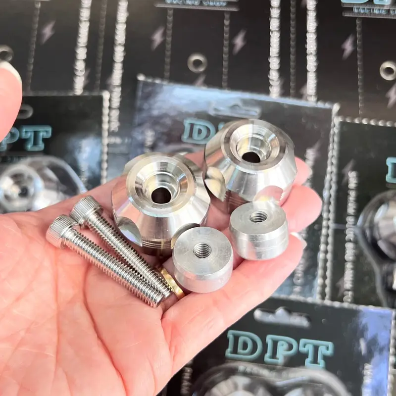 Gù tay lái 230gram inox 304 gắn cho tất cả dòng xe trừ tay ga đời mới Phụ Kiện Phụ Tùng 1