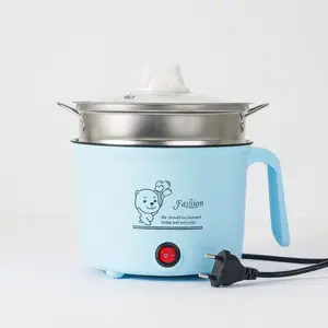 PANCI LISTRIK BERUANG SS FASHION BERBAGAI MACAM WARNA KUKUSAN PANCI ELEKTRIK KUKUS SERBAGUNA FREE KUKUSAN STAINLESS KERAMIK PLASTIK BERKUALITAS ANTI LENGKET RICE COOKER PORTABLE MULTIFUNGSI IMPORT