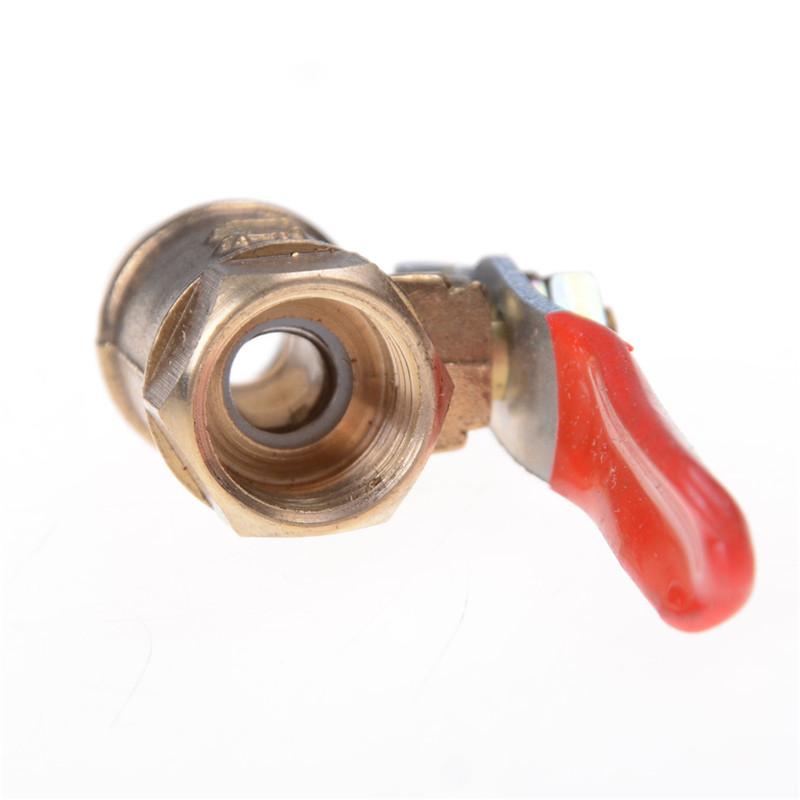 Product Introduction of 1/4'' M/F Full Port Inline Brass Water Air Gas Fuel Line Shut-off Ball Valve 19