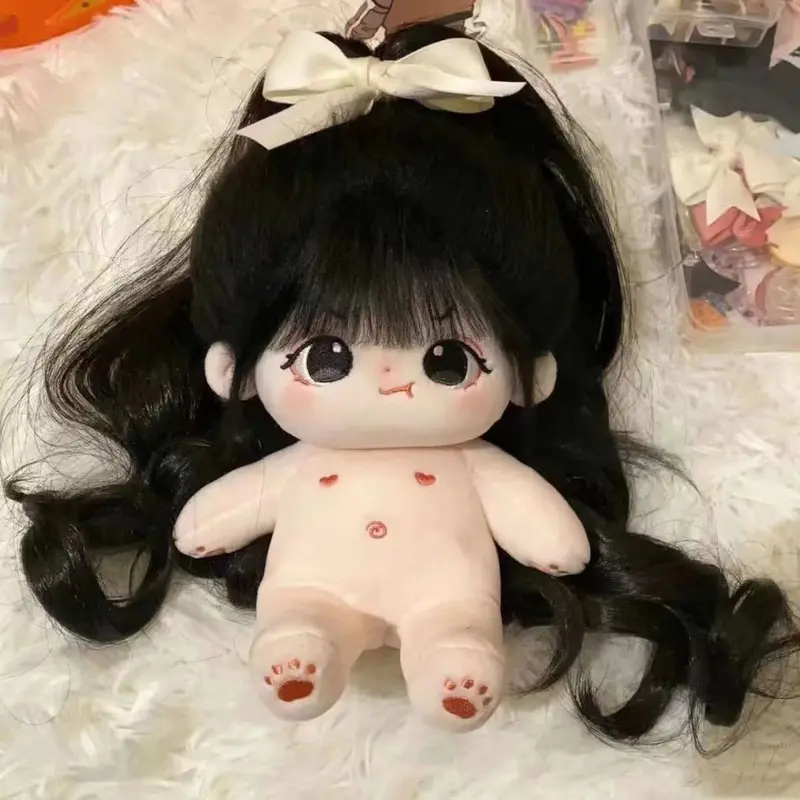 Đồ Chơi Nhồi Bông Trang Phục Búp Bê, Chất Liệu Cotton, 20Cm, Thích Hợp Cho Bé Gái, Còn Hàng, Phiên Bản Q, Quà Tặng Nhồi Bông, Hoàn Hảo Cho Bạn Gái, Năm Phát Hành: 2024 5
