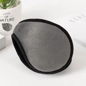 [ HGS ] Pelindung Protect Telinga Earmuff New Edition Desain Penutup Anti Dingin Warmer Thick Fit Activity Season Winter Pria Dewasa Looks Korean Import Kekinian Modern Simple Compect Dengan Cuttingan List Hitam Material Polyester Import Quality HEADPHONE