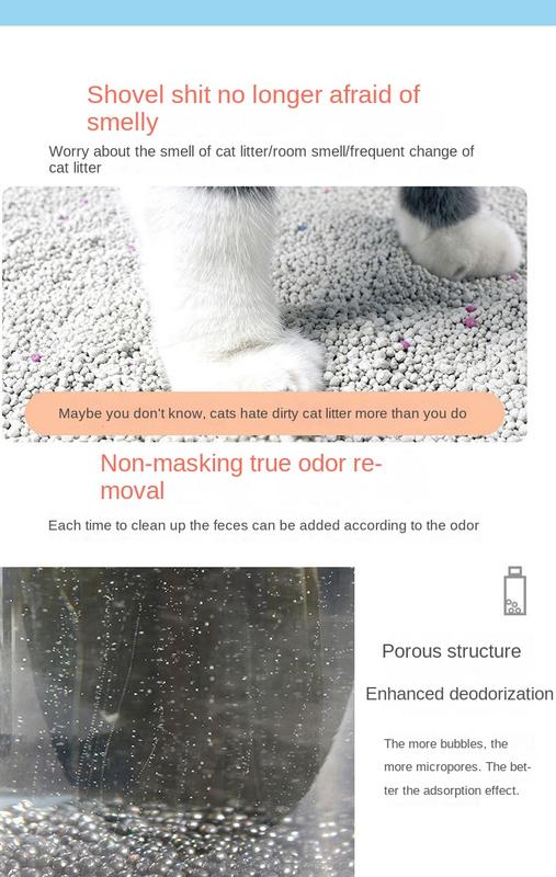 Product Introduction of Kitty litter deodorizer and odour in deodorizing litter box 3