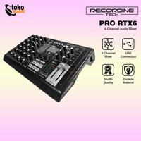 Gambar Recording Tech PRO RTX6 RT X6 USB Mixer with PAD Effect dari Tokosound Proaudio Kota Administrasi Jakarta Barat 1 Tokopedia