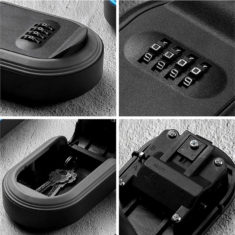 Product Introduction of Magnetic Key Case with Password for Indoor Outdoor Jewelry Storage Container 43