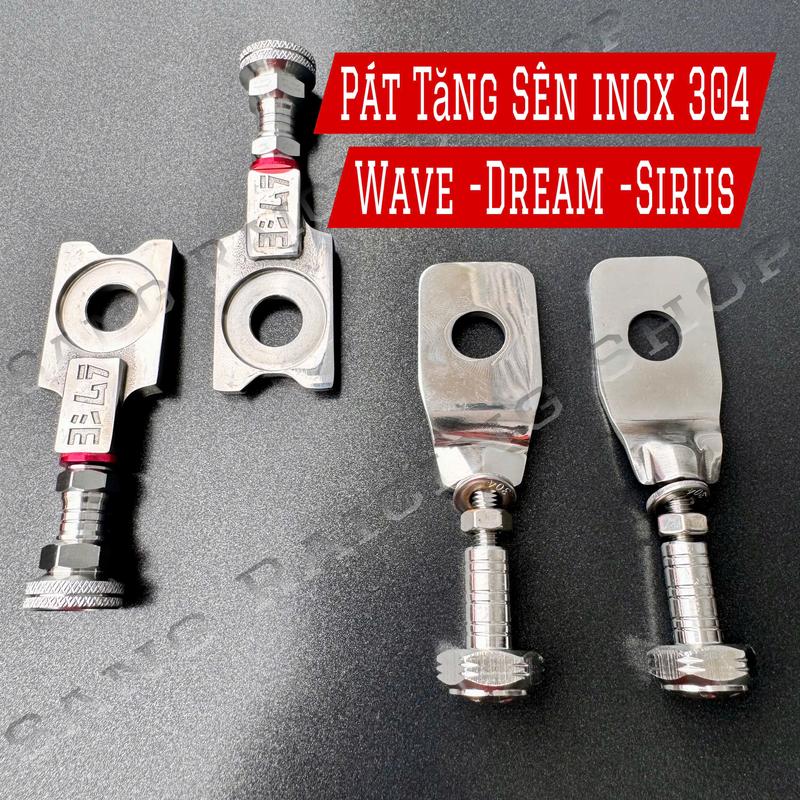 Bát Tăng Sên Inox 304 Gắn Cho Sirius Dream Wave Phụ Tùng Chất Lượng Cao Tương Thích Rộng Rãi Bảo Hành Tin Cậy