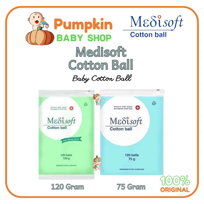 MEDISOFT Cotton Ball / Medisoft kapas