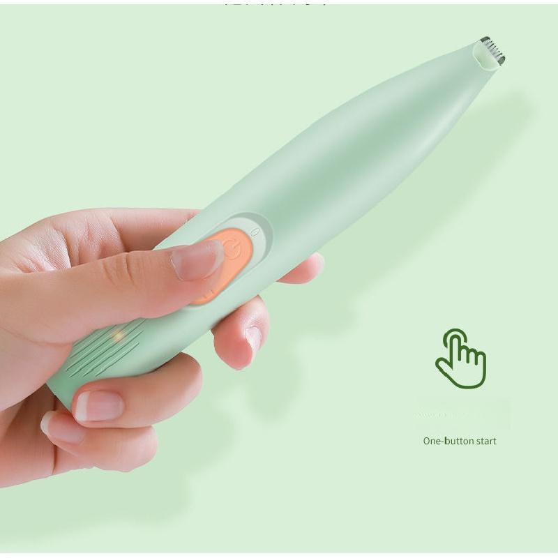 Product Introduction of Cat Foot Shaver Led Charging Light Hair Shaver Dog Foot Shaver Pet Small Electric Clipper Electrical Hair Cutter 5