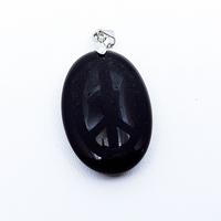 Gambar Liontin Batu Giok Hitam Chakra Crystal Healing Natural Stone - VeE dari Vee Jewelry Store Kota Bekasi 5 Tokopedia