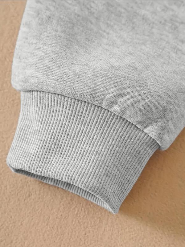 Women's Letter Print Round Neck Sweatshirt, Casual Long Sleeve Crew Neck Pullover for Daily Wear, Ladies Clothes for All Seasons 7