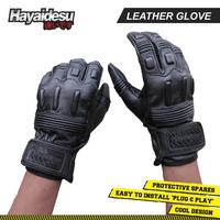 Gambar Hayaidesu Full Finger Gloves Basic - Sarung Tangan Motor Full Finger Hayaidesu - Hitam dari Hayaidesu Indonesia Kab. Tangerang 1 Tokopedia