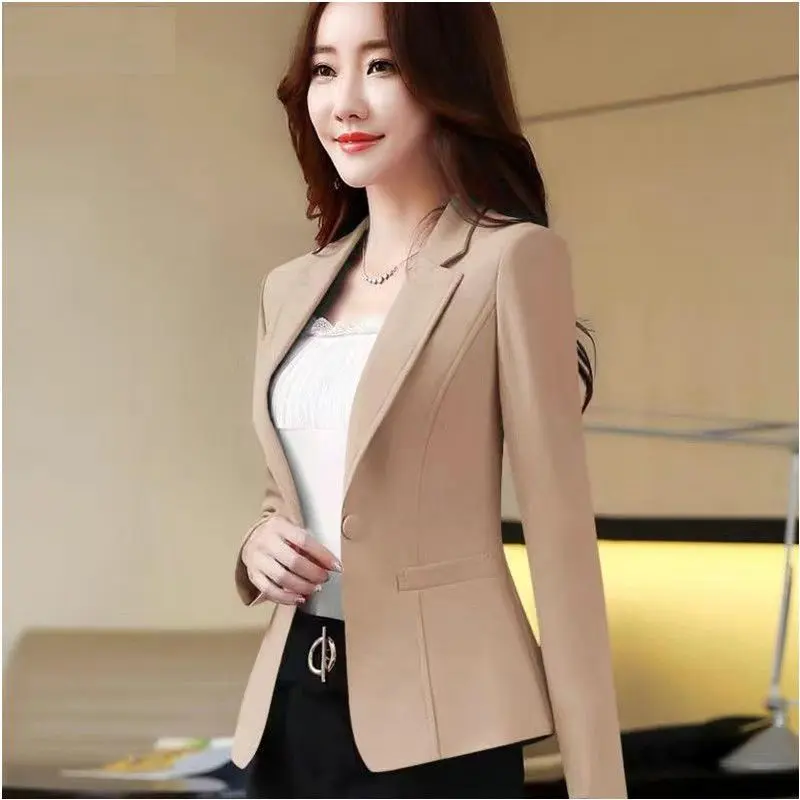 Áo Khoác Vest Cho Nữ, Cỡ Nhỏ Trang Phục Mùa Xuân Và Mùa Thu, Phong Cách Hàn Quốc, Hàng Mới Về 2024, Áo Mỏng Thường Ngày Phong Cách Hàn Quốc, Dành Cho Nữ Jacket Women