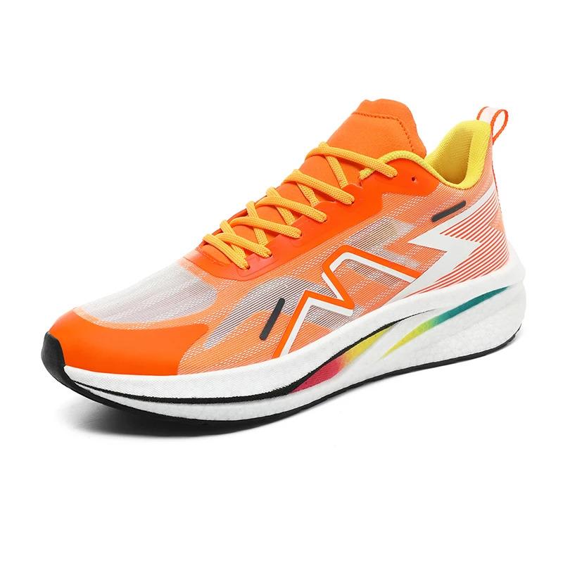 Low MOQ  Custom Men Lightweight Casual Sports Shoes Blank Mesh Breathable Women Fashion Running Walking Sneakers Runner Trainers_voghion.com