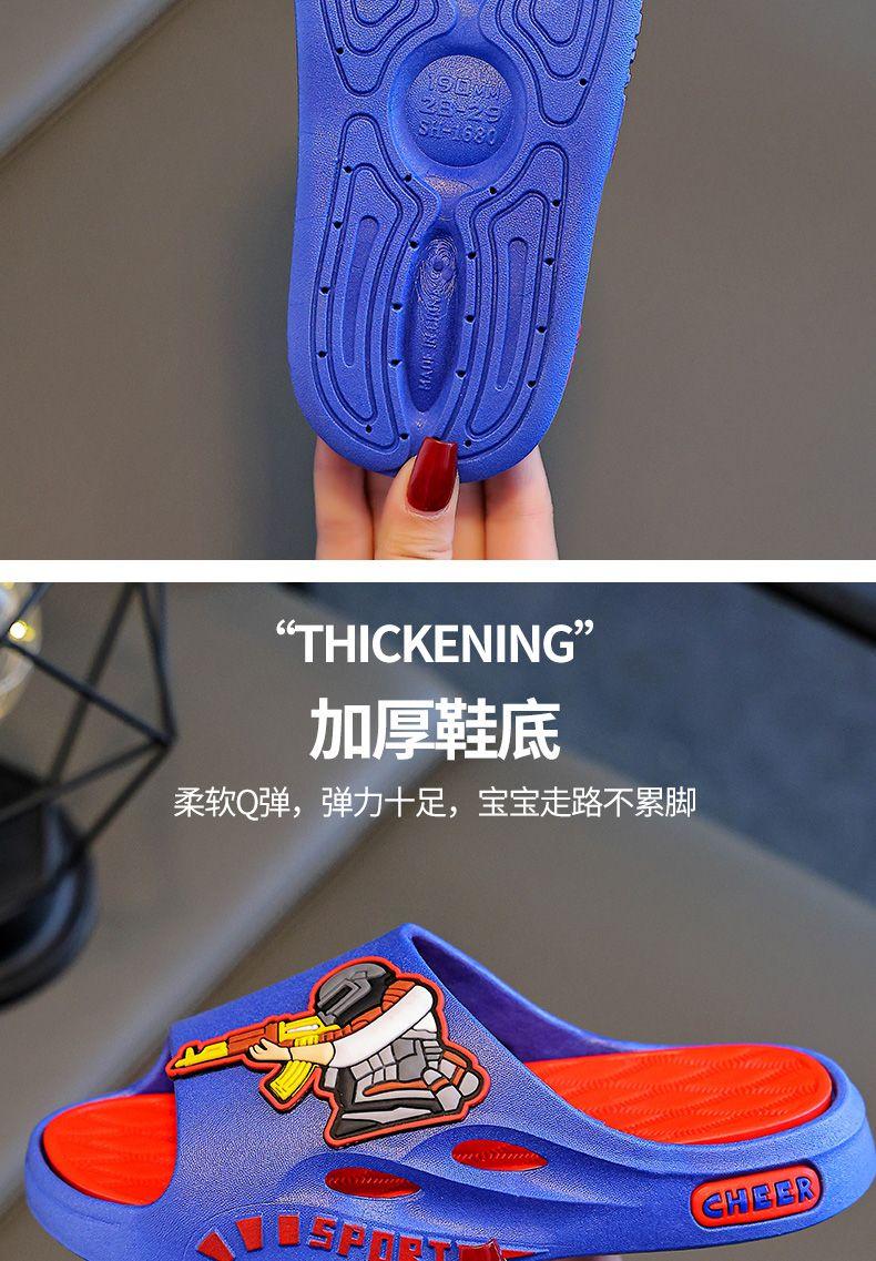 Product Introduction of Dép Lê Trẻ Em, Phong Cách Bố Mẹ-Bé Dành Cho Nam Giới, Hàng Mới Về, Thích Hợp Cho Người Lớn, Thiết Kế Hoạt Hình, Đế Mềm, Chống Trượt, Thích Hợp Cho Gia Đình, Tắm, Phòng Tắm Và Các Hoạt Động Ngoài Trời Mùa Hè 10