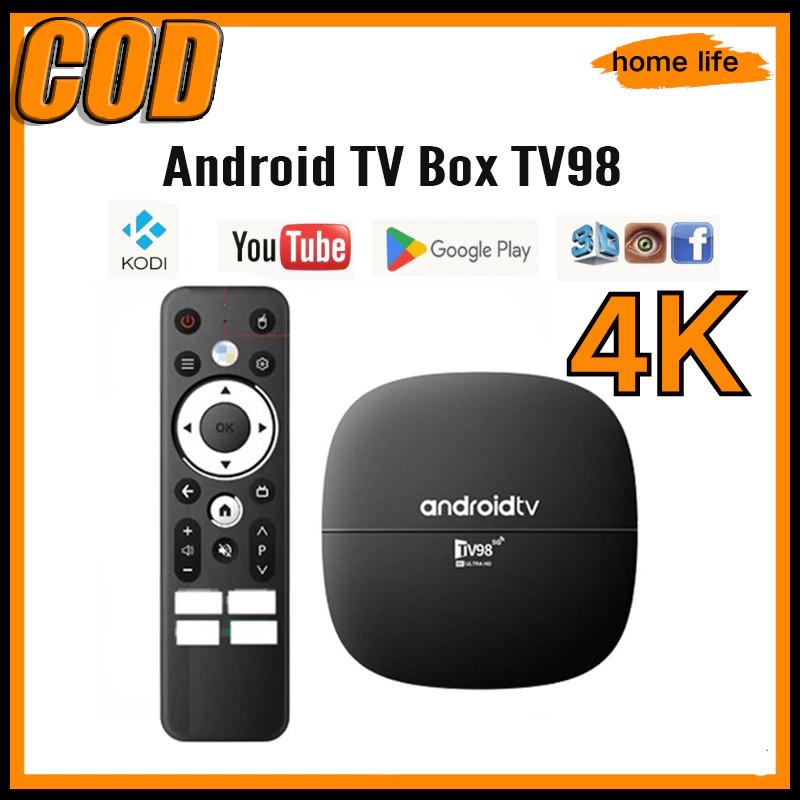 Trình phát mạng 5G Bluetooth Voice Bluetooth tần số đôi kết nối Android TV Box TV98 - LAMJAD STORE Điều Khiển Tivi