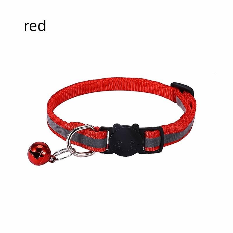 Product Introduction of 10 Colors Dog Footprint Collar Black Cat Head Collar Suitable For Cats And Small Dogs Adjustable Dog And Cat Collar Convenient 10