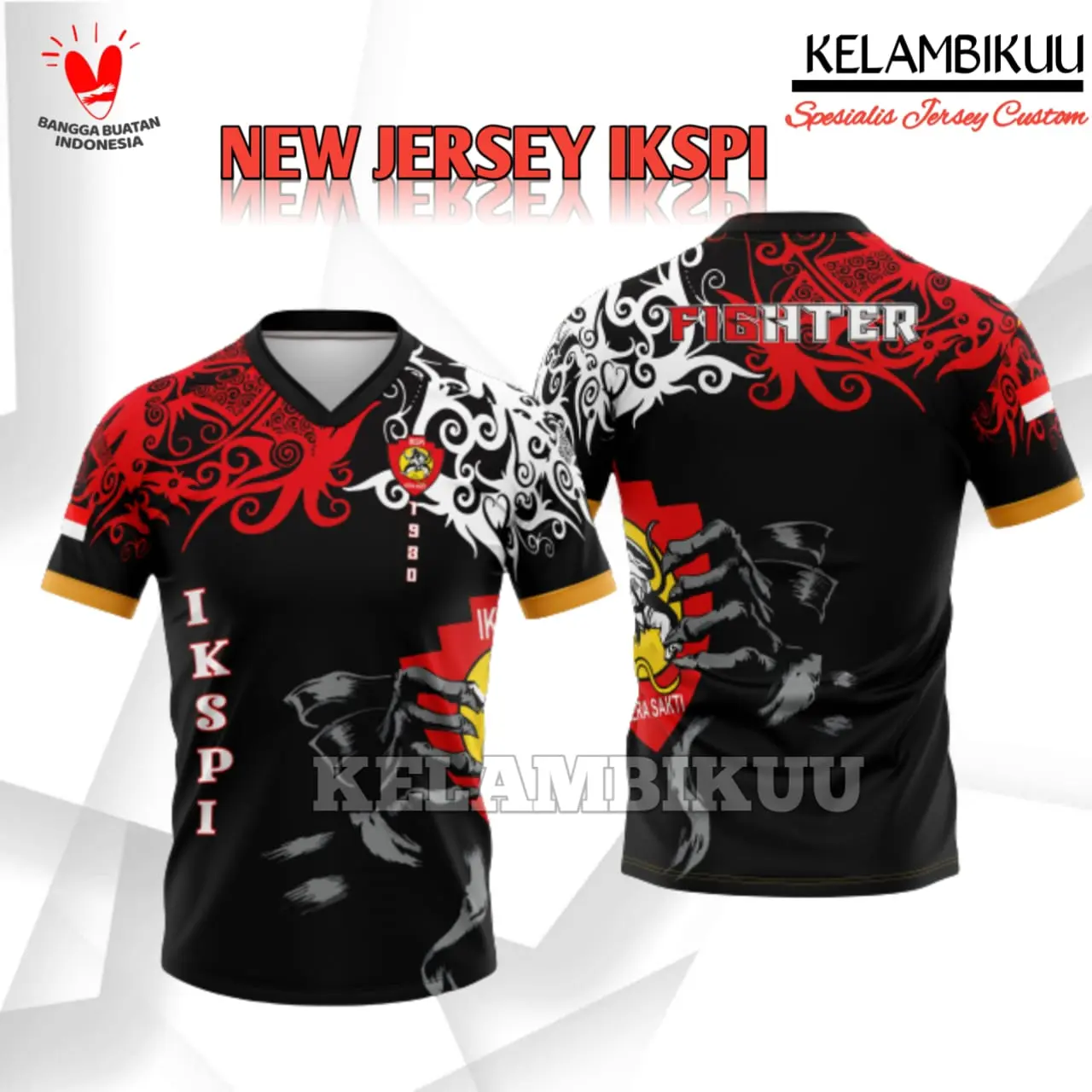 JERSEY PENCAK SILAT IKSPI FULL PRINTING BEBAS CUSTOM sport