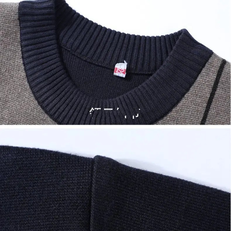 Áo len nam trung niên cho bố  dày dặn cực ấm, áo len cho người trung tuổi, áo len cho người già Menswear Shirt 6