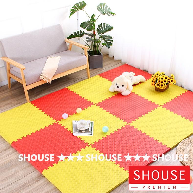 Thảm Xốp Ghép lót sàn 30x30 cm miếng dày 1cm tấm trải sàn cho bé vân gỗ gấp gọn xpe Đồ Chơi Kệ Chữ A 7