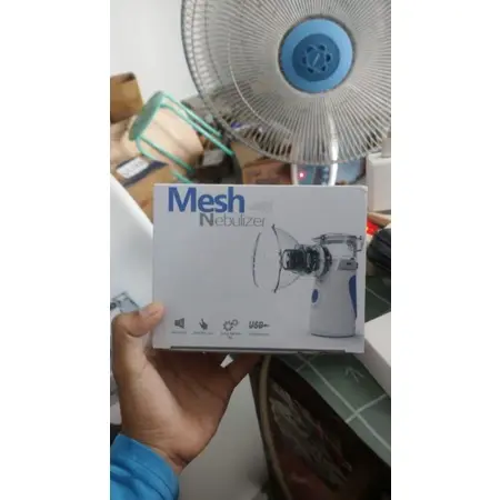 Alat Bantu Uap Pernafasan - Nebulizer Omicron MESH Portable Ultrasonic 7