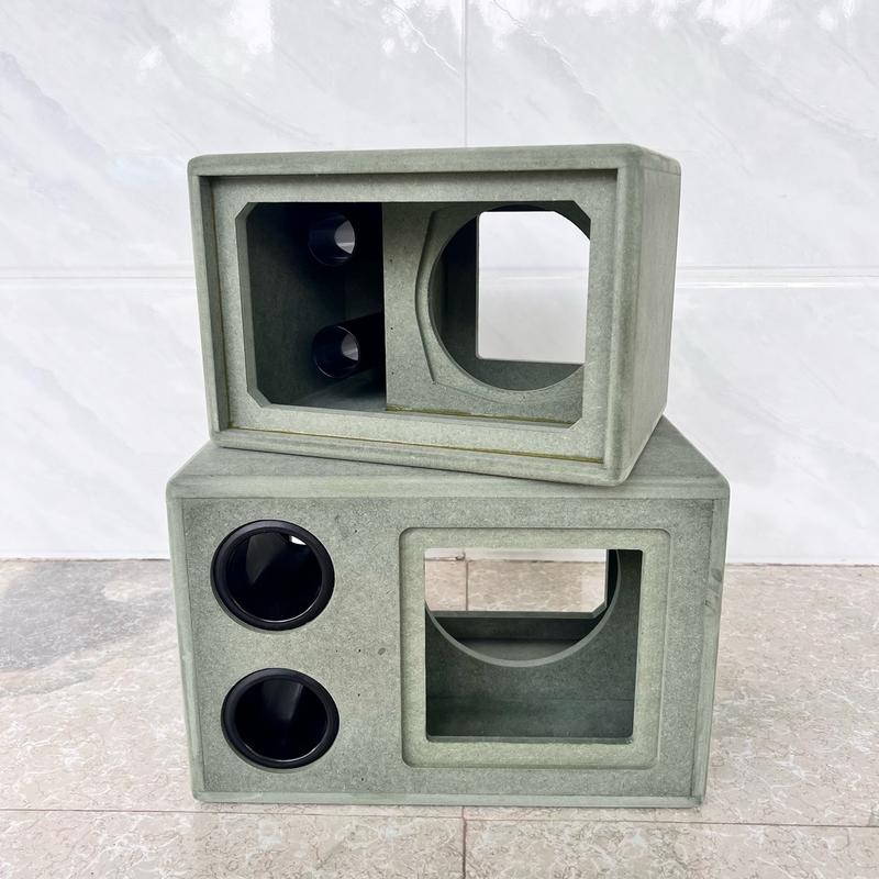 ￼Box loa Sub hầm đơn 5.25, 6.5 inch tăng âm bass sub cho xe ô tô, loa tivi, vi tính LT Speaker 4