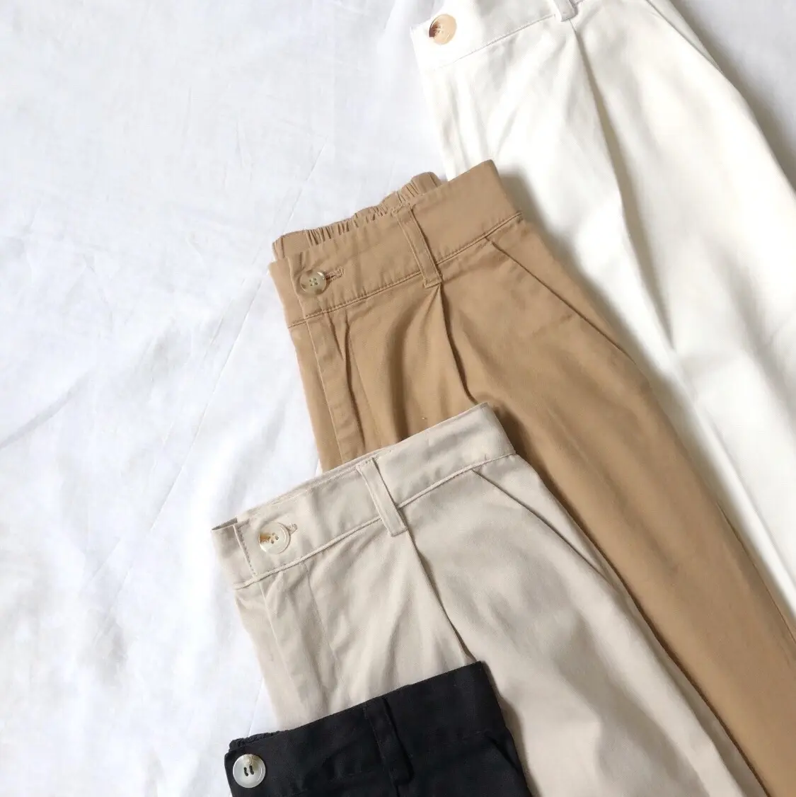 KALUNAR - Elia Basic Pants | Celana Wanita Basic Semi Kulot