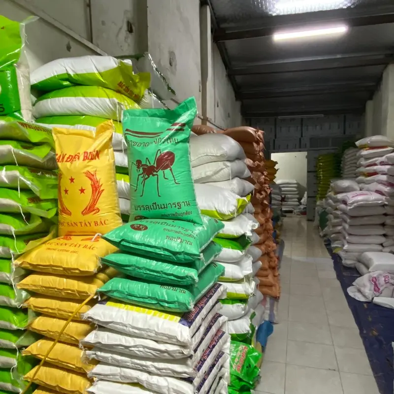 Gạo Séng Cù hạt tròn túi 10kg ưu đãi- gạo to tròn, cơm dẻo mềm như xôi food 6