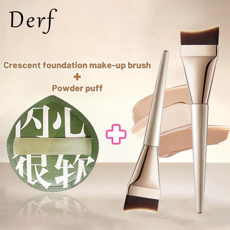 Cọ Tán Kem Nền Mỏng Chuyên Nghiệp 2 Cái bộ Bao Gồm Mút Trang Điểm