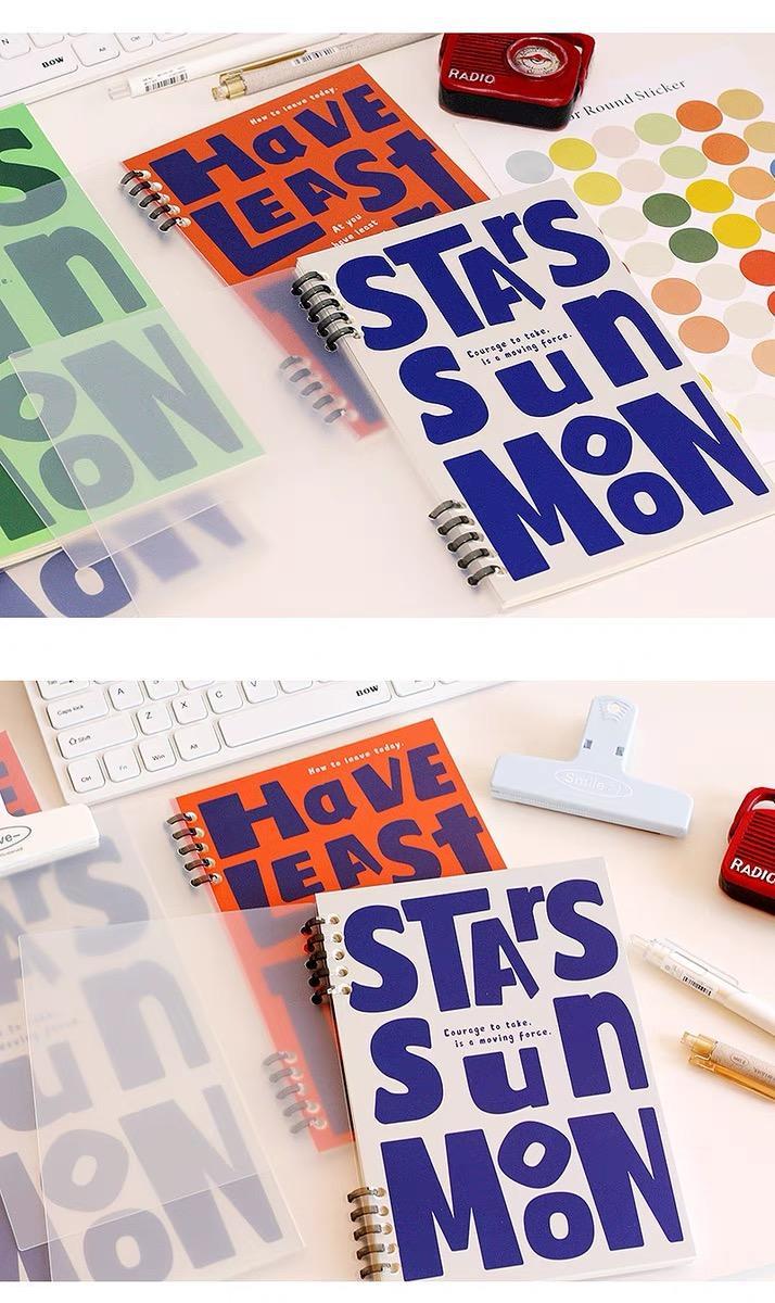 Product Introduction of Winzige A5 B5 Buku Tulis Sekolah Lucu Spiral Notebook Buku Diary Aesthetic Jurnal Lose Leaf Binder Kuliah Ring Notebook Penulisan Halus Paper Stationery Kertas 4