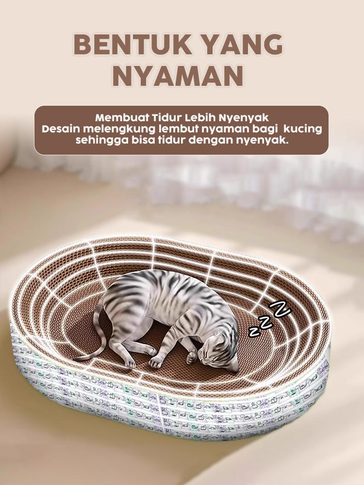 FOCAT Garukan Hewan Peliharaan M104-M106 Cat Scratch Board Extra Tebal Papan Garuk Mainan Kucing