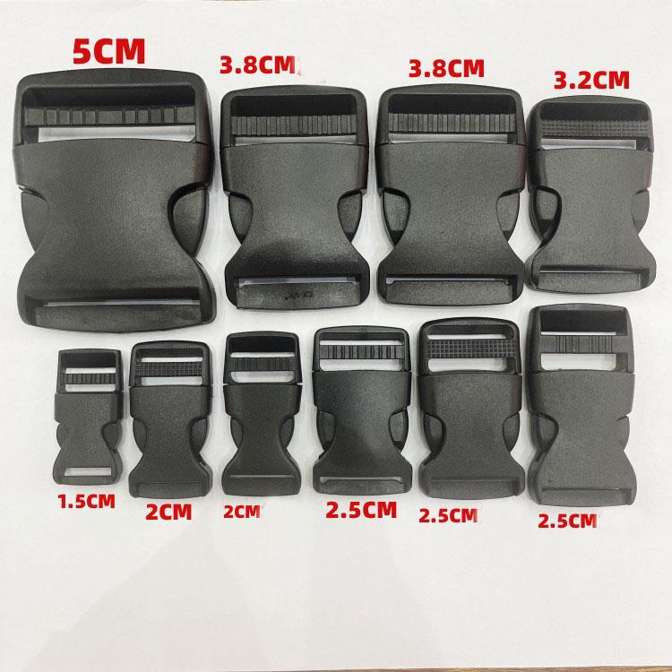 Set 5, 10 Khoá balo, túi xách; Khóa mũ bảo hiểm; khóa cài quai cặp túi, khóa paracord bằng nhựa PP nhẹ, bền