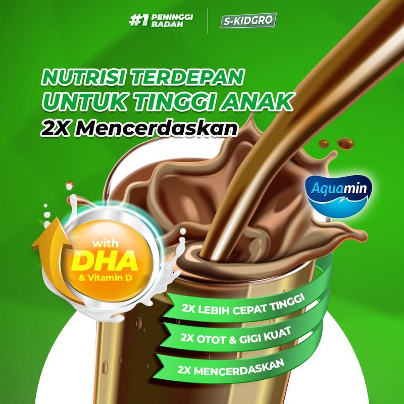S-KIDGRO Peninggi Badan Anak Terbaik - [ Promo Hemat 1 box isi 5 sachet] 3