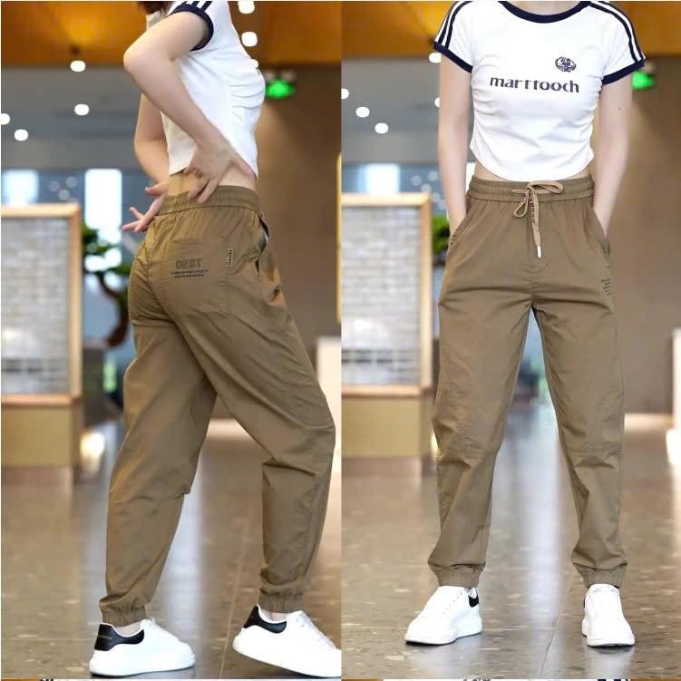 Product Introduction of A1 Quần Dài Kaki Chun Gấu Thể Thao Dáng Jogger Rộng Chất Kaki Phong Cách Đường Phố Thời Trang Xuân Thu Đông Cho Nam Nữ Sport Tập Gym 18