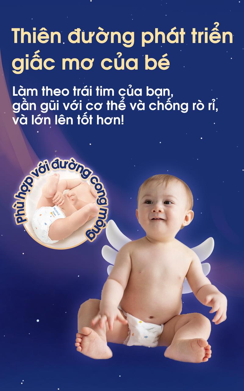 Product Introduction of 【Mua 1 tặng 1 】Bỉm Bejoyle sơ sinh tã quần size S/M/L/XL/XXL/XXXL Trung Quốc nội địa tã bỉm 104-miếng dán tác 31