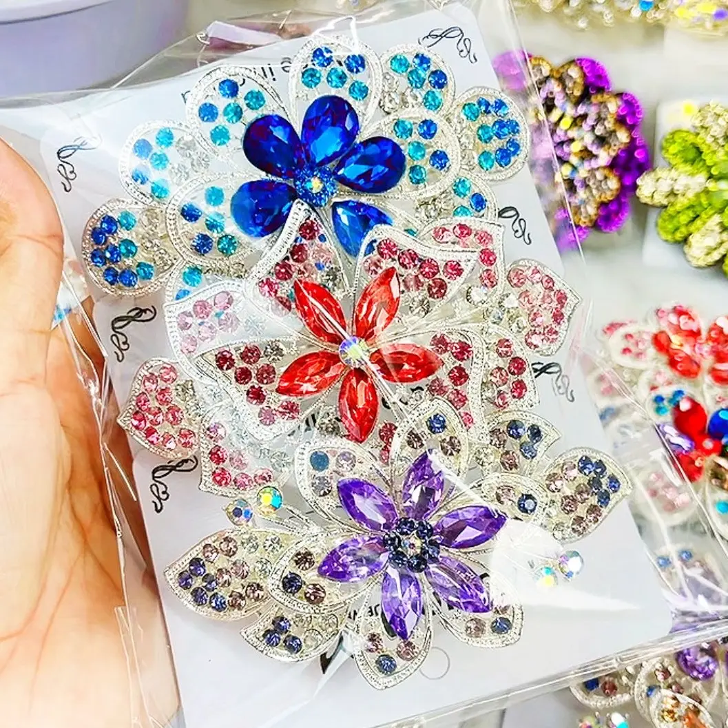Combo 3 cây kẹp ngẫu nhiên 98k - Xoàn Đá loại một phụ kiện tóc nữ Cài Tóc Women