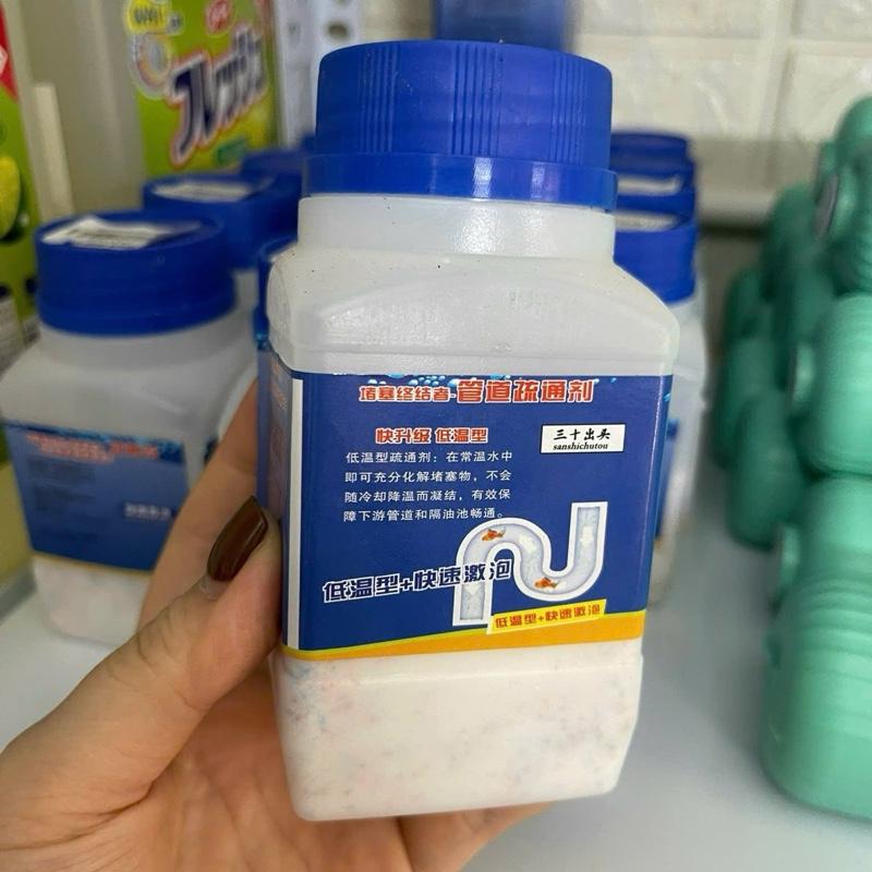 Bột thông cống đa năng set 2 lọ - Xử lý tắc cống hiệu quả 3